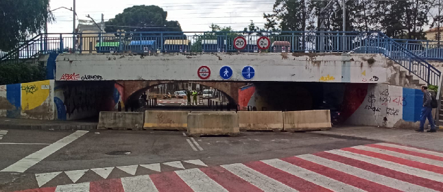 Restrictions and alternatives to mobility on the Riera de la Salut bridge