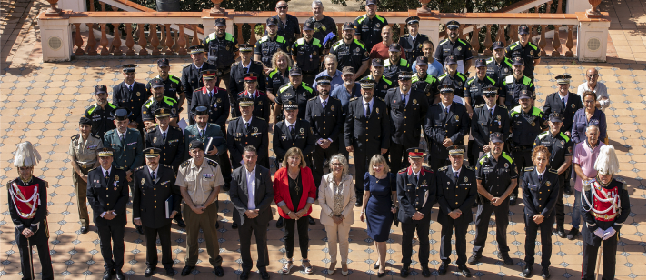 Acte institucional del Dia de la Policia